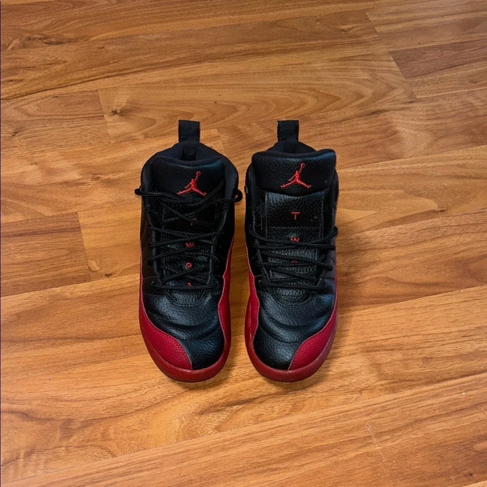 Jordan Kids Black and Red Boots